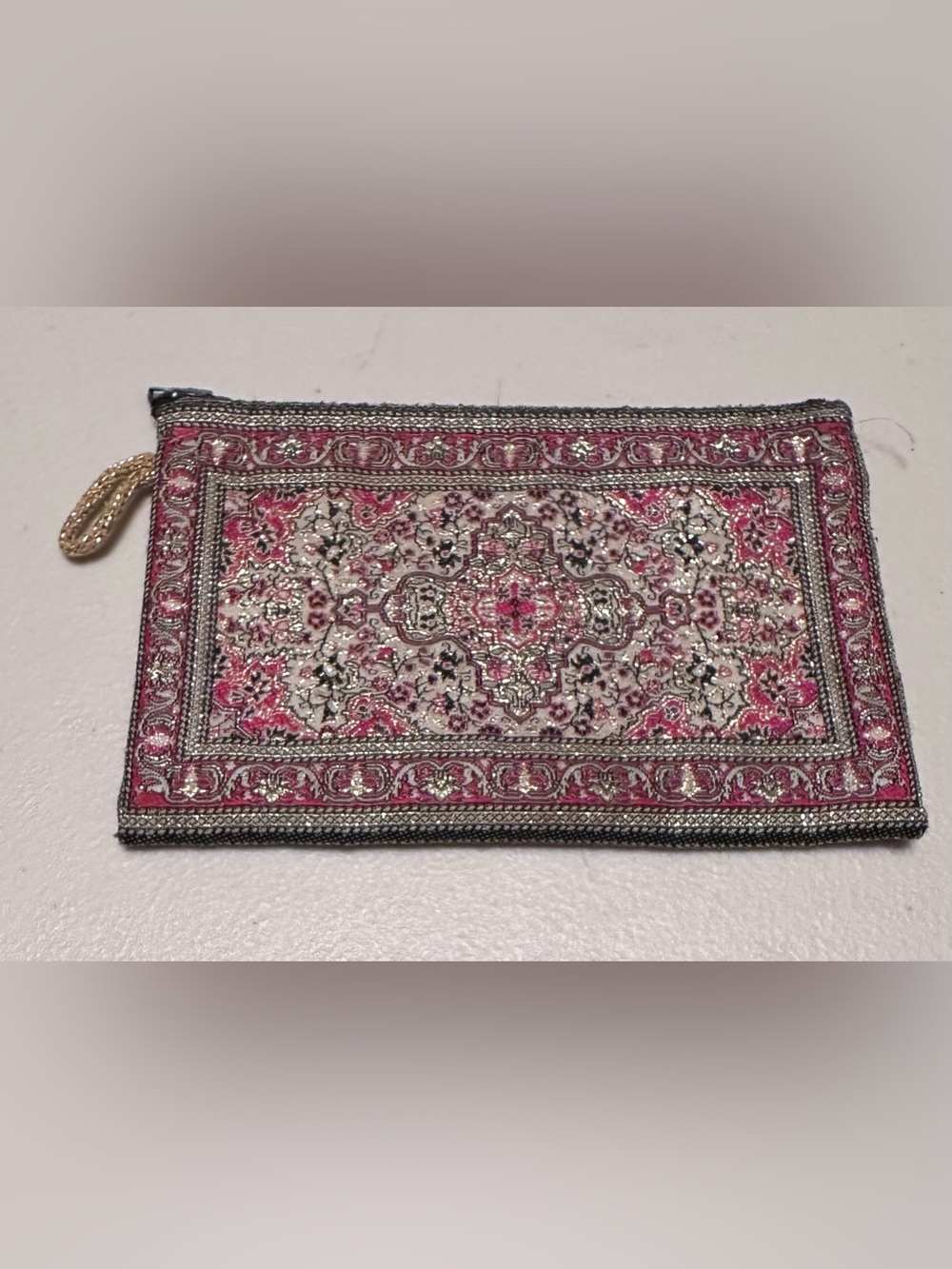 Turkish kilim pattern tapestry coin purse - Picture 3 of 5